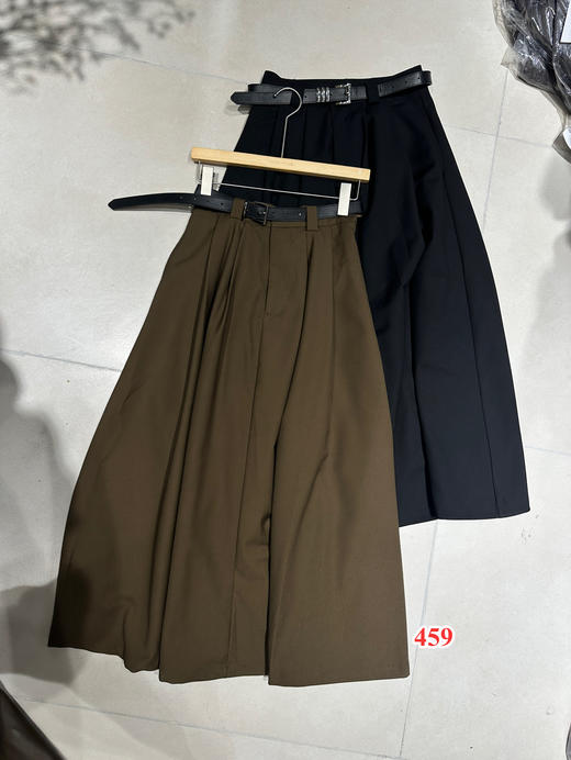 【门店同款】ENJOY秋季腰带压褶半身裙 154405887 商品图0