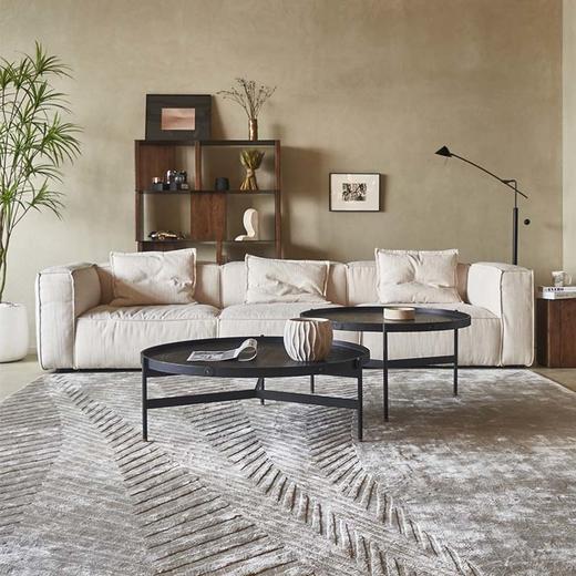 Ursula 四人沙发 | 皮布面料可选，详询客服 商品图0