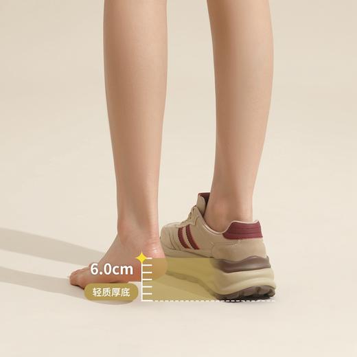 ZHR老爹鞋女2024春季新款厚底复古休闲百搭鞋防滑耐磨美拉德运动鞋 商品图9