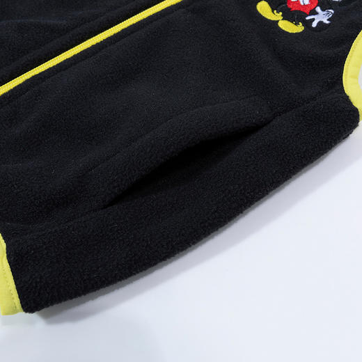 迪士尼童装男童马甲春秋冬季保暖上衣中小童米奇宝宝可爱帅气立领ZD1DS011 商品图9