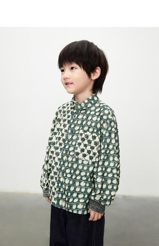 jnby  24年春款 长袖衬衣  1O1211790 商品图4