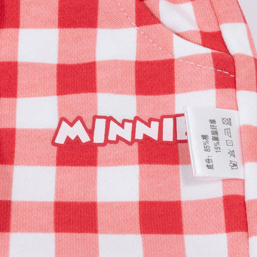 【商城同款】迪士尼童装秋季新品女童时髦甜美卫衣套装可爱儿童格子裤两件套 商品图9