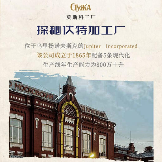 俄罗斯原瓶进口冰星雪原伏特加洋酒40%vol 商品图2