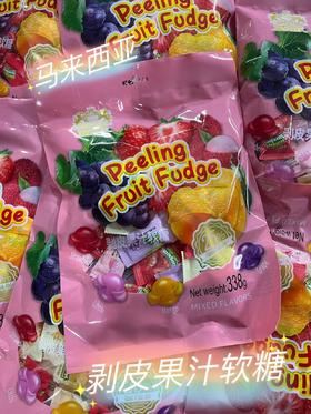 BDSP 剥皮果汁软糖338g   9555208687788