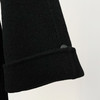 漆黑色绵羊毛大衣LZ6C02 商品缩略图6