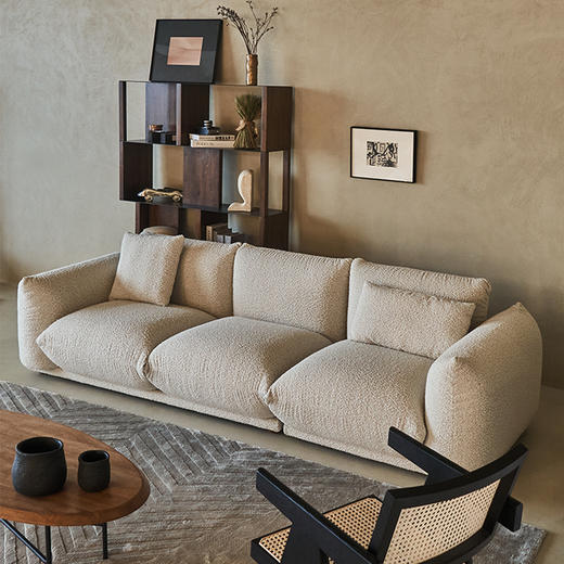 Sonia 四人沙发 | 皮布面料可选，详询客服 商品图0