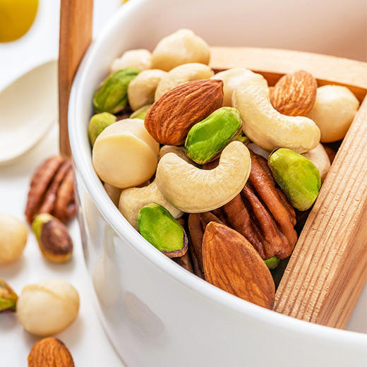 『浙江临安混合坚果』腰果仁+巴旦木仁+碧根果仁+夏威夷果仁+开心果仁，非油炸、无添加 商品图5