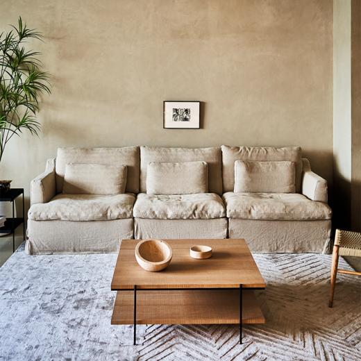 Sky 四人沙发 | 皮布面料可选，详询客服 商品图0