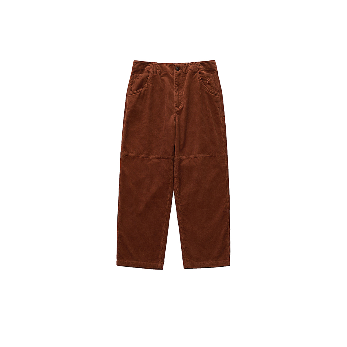 吃茶去chichaqu 秋冬户外复古全棉重磅灯芯绒长裤