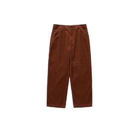 吃茶去chichaqu 秋冬户外复古全棉重磅灯芯绒长裤