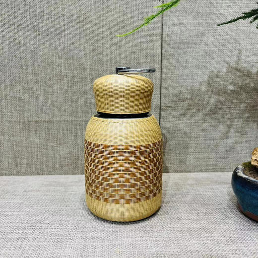 280ml 全包竹丝编保温杯（四款可选） 商品图8