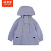 棉果果专柜同款春季新品男童纯棉内里时尚连帽风衣外套M112100424047 商品缩略图4