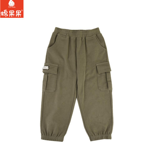棉果果专柜同款春季新品男童纯棉针织长裤M112200224067 商品图3