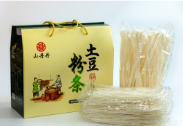 陕西定边手工土豆粉条3000g/盒