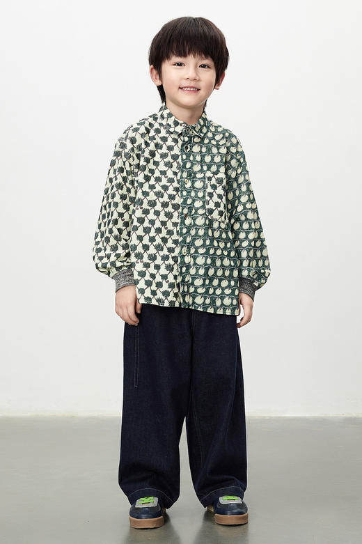 jnby  24年春款 长袖衬衣  1O1211790 商品图0