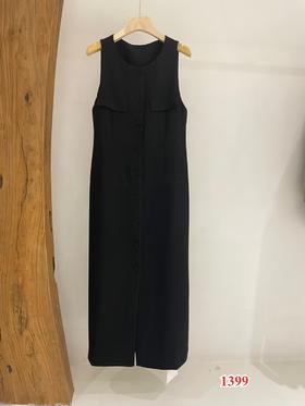 【门店同款】ENJOY秋季单排扣背心裙 154243241