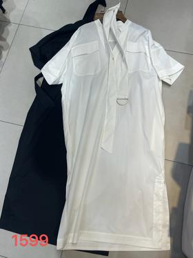 【门店同款】ENJOY夏季D-法式腰带衬衫裙 150916962