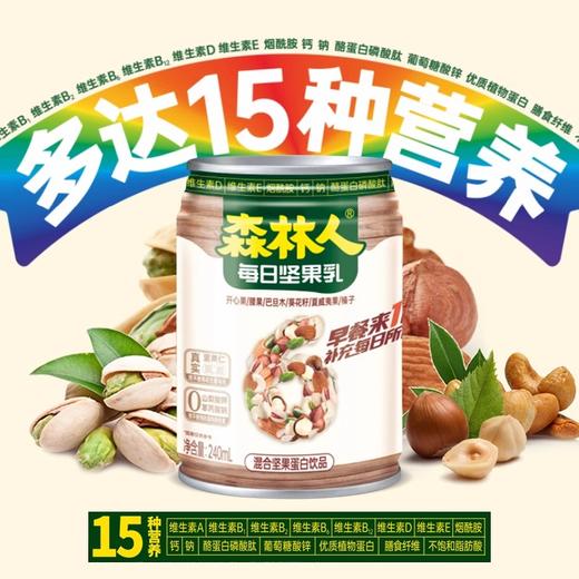 森林人每日坚果乳240ml*12罐 商品图5