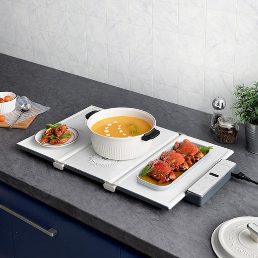 摩飞MR8301折叠暖菜板多功能烹饪加热菜板 商品图7