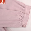 棉果果专柜同款春季新品女童梭织斜纹翻领网纱风衣外套M122130324005 商品缩略图6