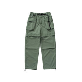 吃茶去chichaqu宽松户外分体式可拆卸P44工装裤山系男女