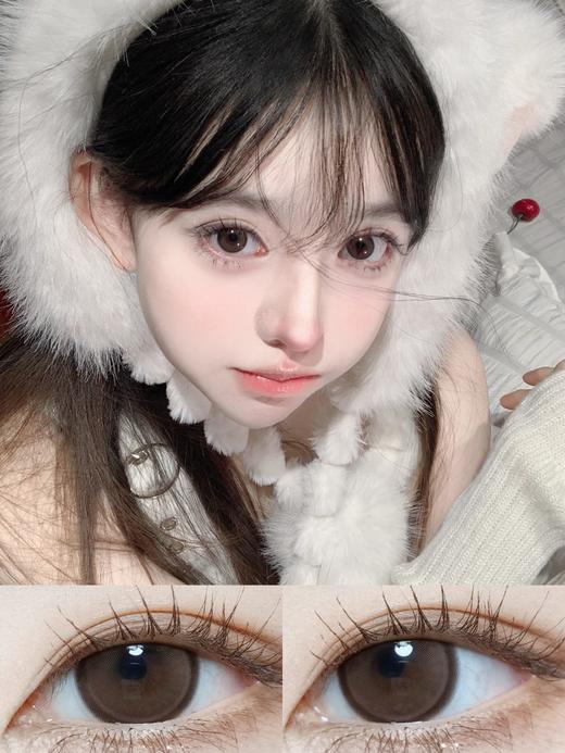 fullygift半年抛  鲜活念头 巧/纯爱发生 黑 14.5mm 超自然素颜款 有同款年抛 商品图3