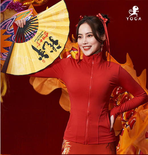 壁虎瑜伽【2312SY272】高弹修腰外套【5天发货】 商品图2