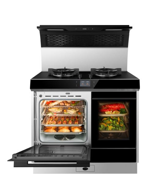 火星人/集成灶/X50BCZ/独立蒸烤集成灶左蒸烤炸右快蒸家用家用蒸烤箱燃气灶 商品图1