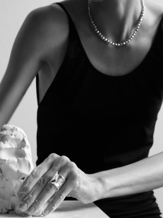 ABOAB｜TURN OVER Ring [ 开口戒指 金 / 银 ]【SCULPTING】 商品图3