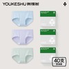 有棵树中腰纯棉聚乳酸纤维女士内裤3条装-U3092 商品缩略图0