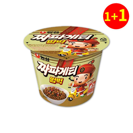 【1+1】농심 짜파게티범벅컵소70g 商品图0