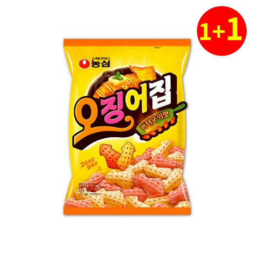 【1+1】농심 오징어집버터구이맛83g 商品图0
