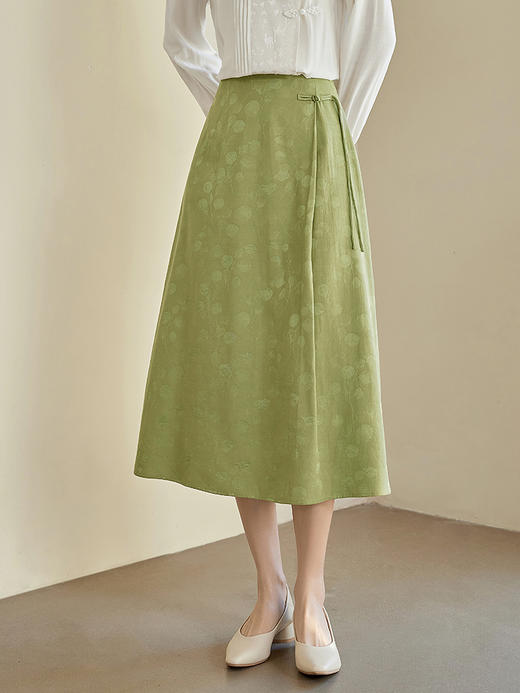 【年终特卖】【东方系列】熙世界新中式白衬衫2025秋新款文艺复古长袖衬衣女 商品图2