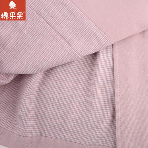 棉果果专柜同款春季新品女童梭织斜纹翻领网纱风衣外套M122130324005 商品图4