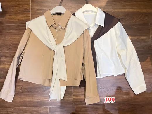 【门店同款】ENJOY2023年秋季韩系披肩衬衣 154097693 商品图0