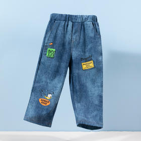 【商场同款】迪士尼唐老鸭牛仔长裤231DK0478