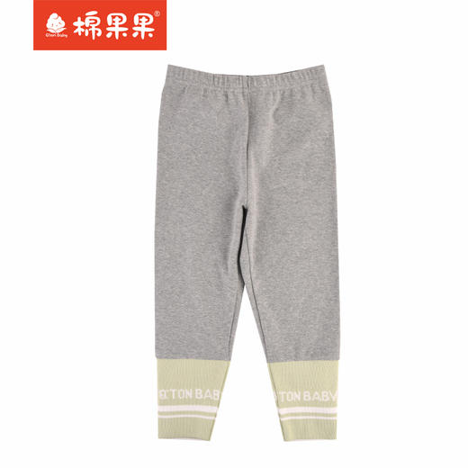 棉果果专柜同款春季新品女童纯棉针织打底裤M122206224031 商品图3