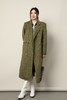 ESTELLICA 橄榄绿色宽松羊绒大衣外套 17395 商品缩略图1