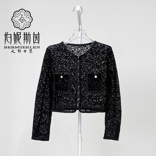 皓色、漆黑色上衣外套LZ3A01 商品图0