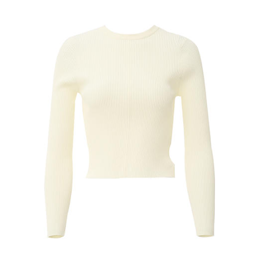 VIMAGE纬漫纪春季新款百搭修身针织衫上衣V2101710 商品图5