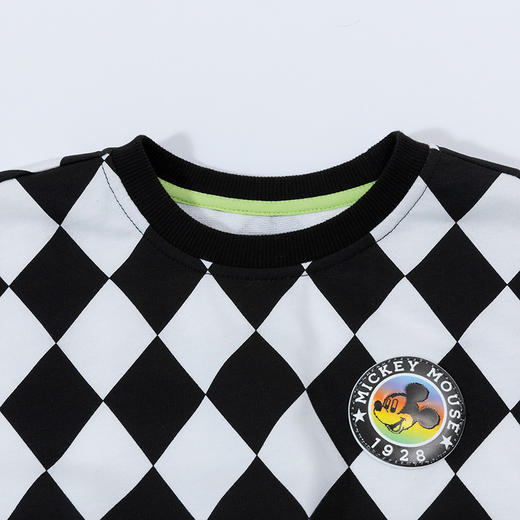 【商城同款】迪士尼2024春季新款男童圆领卫衣纯棉百搭儿童上衣231DS0864 商品图3