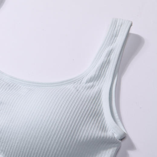 都市丽人抹胸女无缝面料背心无尺码半固定模杯短抹胸无钢圈无排扣LV41A8 商品图7
