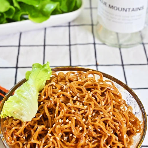 嗨吃家荞麦魔芋面黑鸭味75g*12袋 商品图2