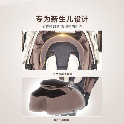 Micro迈古  巡乐号360婴幼儿散步车1.0 迈古米高溜娃神器 可坐可躺宝宝车高景观双向婴儿推车 0-3岁 商品图4