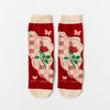 龙年新年红袜子【节日鸿运袜 郁金香气质 复古风】女士中筒袜 原创设计款 商品缩略图5