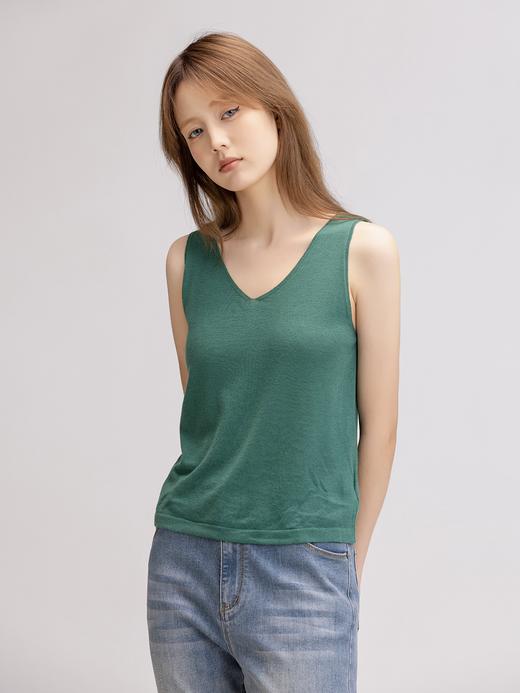 XIAOYU|羊毛混纺编织背心241MZ019 商品图1