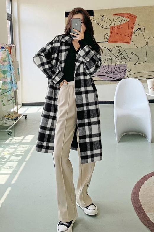 Other Mix 格纹毛呢大衣 14749 商品图4