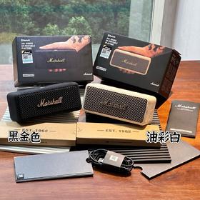 官网断货王，超高颜值，复古感满满，马歇尔 (M@rshall) EMBERTON 随身便携音响
