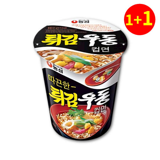 【1+1】농심 튀김우동컵소62g 商品图0