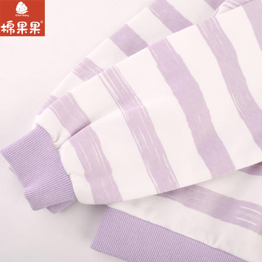 棉果果专柜同款春季新品女童纯棉翻领套头卫衣M122180224007 商品图4